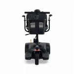 Buzzaround LT 3-Wheel mobility scooter front view with large front basket and tiller