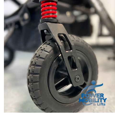 Power Wheelchairs Support Wheels in Stock at Shop